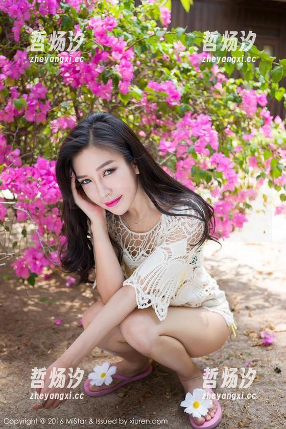 MiStar魅妍社-小乔Joyi MiStar魅妍社 - 棉袜与小乔Joyi,居然是高清壁纸的绝配?