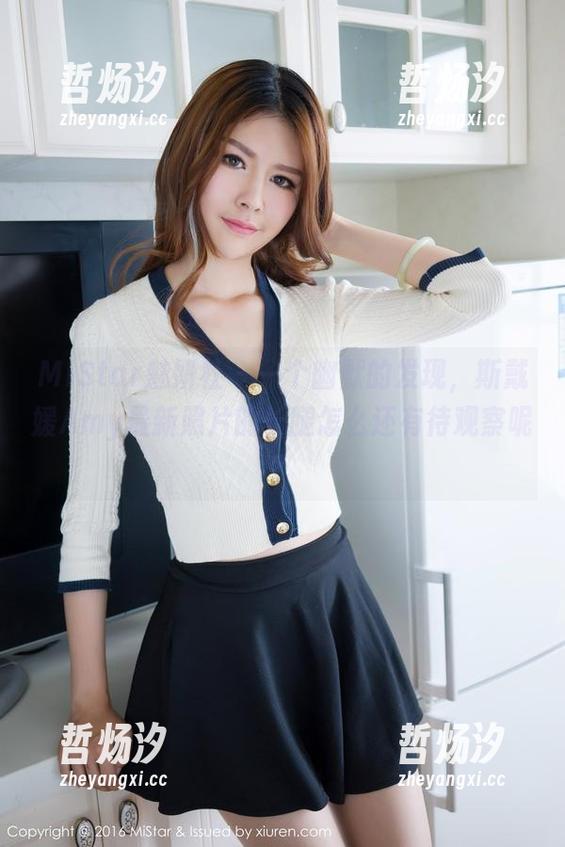 MiStar魅妍社 - 一个幽默的发现，斯戴媛Amy最新照片的长腿怎么还有待观察呢？