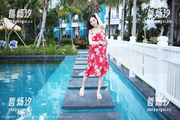 MyGirl美媛馆 - 原来没有圣光，温心怡的油亮写真也能吸引我的全部注意力。