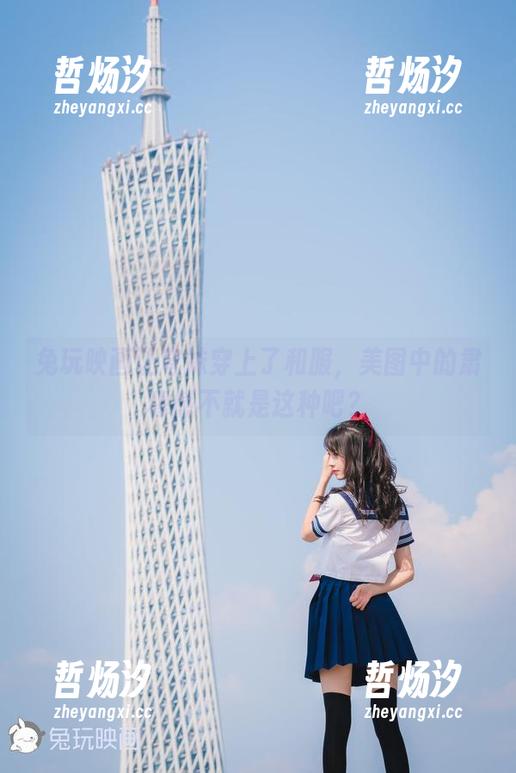 兔玩映画让穹妹穿上了和服，美图中的肃穆感不就是这种吧？