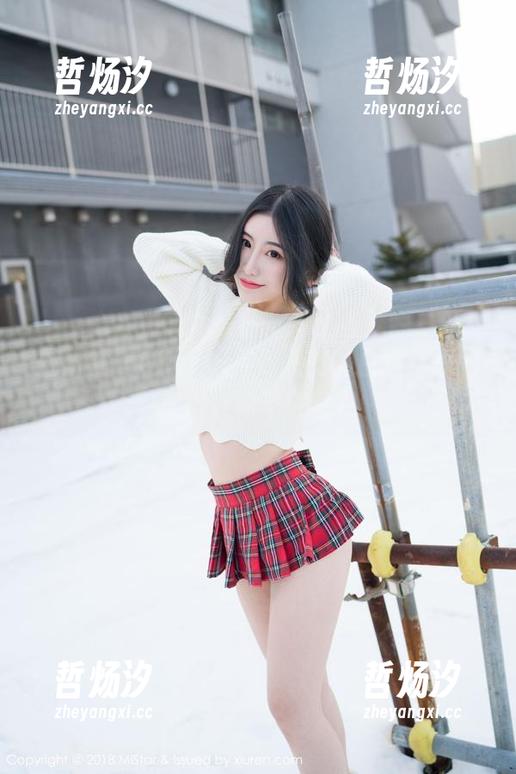 魅妍社 - Cheryl青树和她的白丝，原图美得让你不敢直视